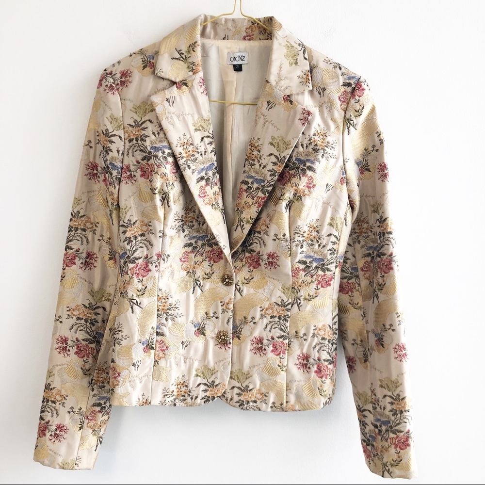 Cache Tapestry blazer jacket